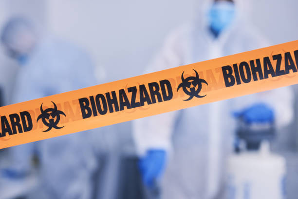 Professional Infectious Disease Decontamination technician working in Sinton, TX